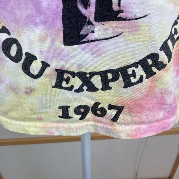 Jimi Hendrix Authentic Tie-Dye T-Shirt w/ famous Are you Experienced 1967 tour - Picture 8 of 10